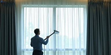 Commercial drapes cleaning service nundah hotels offices
