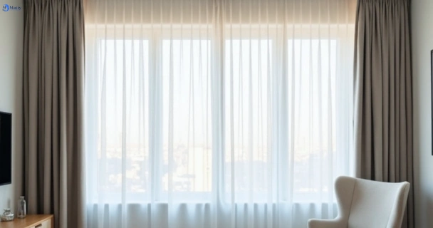 Restored vibrant drapes in nundah QLD after Matty Curtain Cleaning